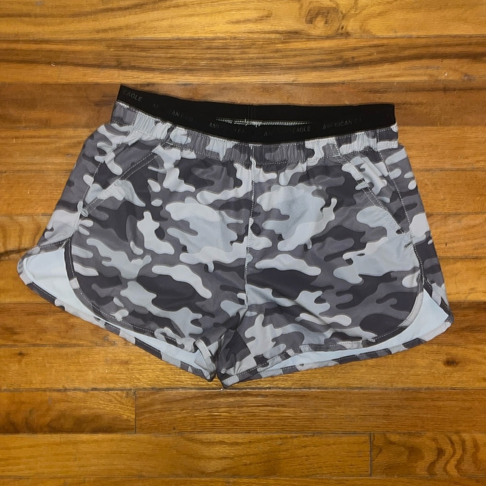 American Eagle Camo Athletic Shorts - Women